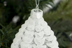 Boules De Noël|Boules De Noël<Flamant JING, pendentif Noël Blanc