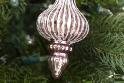 Boules De Noël|Boules De Noël<Flamant JUDE, pendentif Noël, modèle 2 Rose