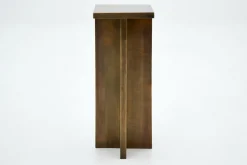 Tables D’Appoint & Consoles|Tables D’Appoint & Consoles<Flamant JUDITH, guéridon, métal, L Brun