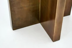 Tables D’Appoint & Consoles|Tables D’Appoint & Consoles<Flamant JUDITH, guéridon, métal, L Brun