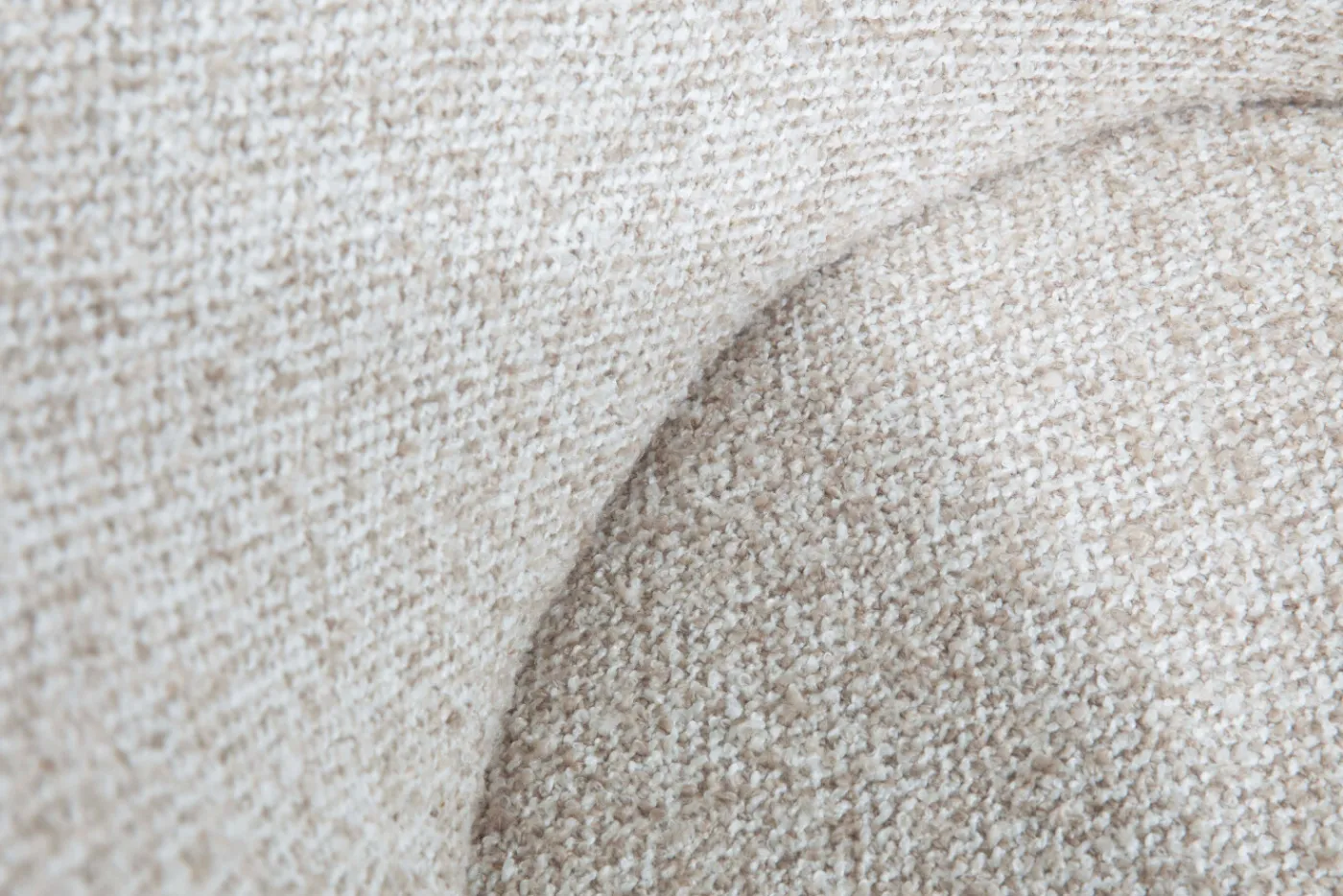 Fauteuils|Sièges<Flamant JULIE, fauteuil, tweed beige, rotatif Blanccassé