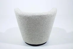 Fauteuils|Sièges<Flamant JULIE, fauteuil, tweed beige, rotatif Blanccassé