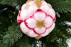 Boules De Noël|Boules De Noël<Flamant KADY, boule de Noël Rose