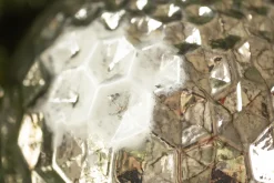 Boules De Noël|Boules De Noël<Flamant KALENA, boule de Noël, , S Argent