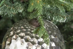 Boules De Noël|Boules De Noël<Flamant KALENA, boule de Noël, , L Argent