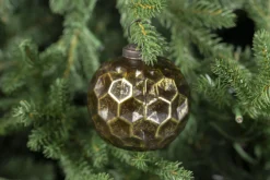 Boules De Noël|Boules De Noël<Flamant KALENA, boule de Noël, cuivre, S Brun