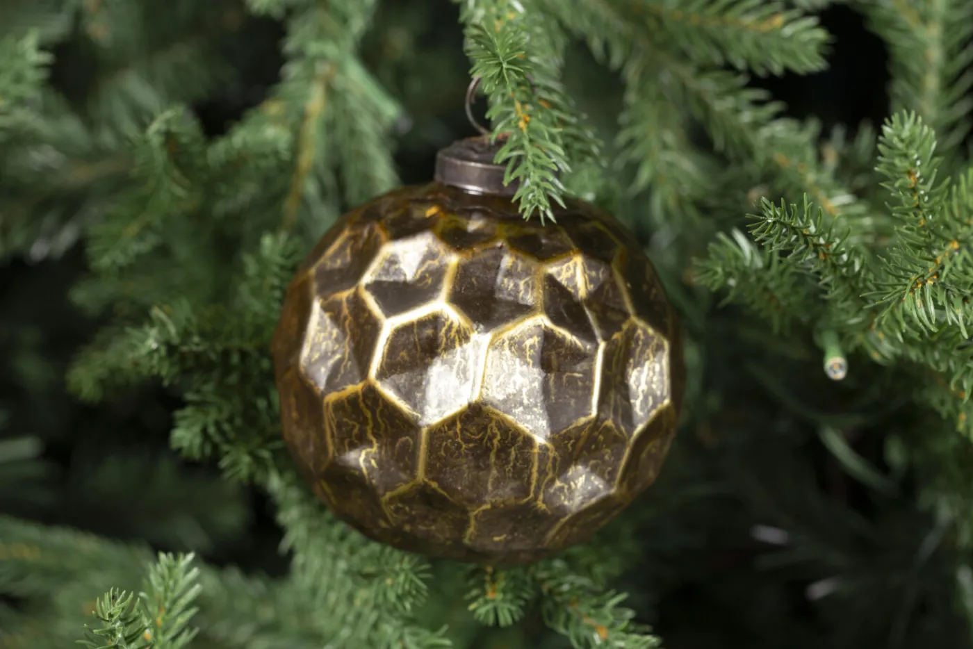 Boules De Noël|Boules De Noël<Flamant KALENA, boule de Noël, cuivre, L Brun