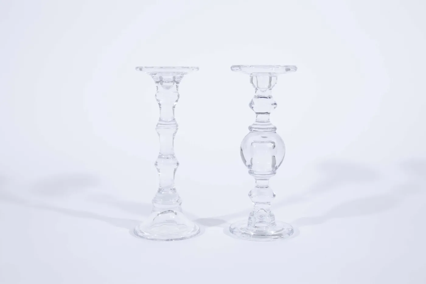 Chandeliers|Chandeliers<Flamant KASSIA, bougeoir, verre, modèle 2 Transparent