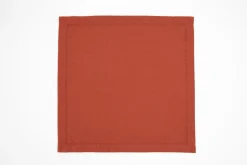 Serviettes|Textile<Flamant KATIE, serviette, autumn glaze Rouge
