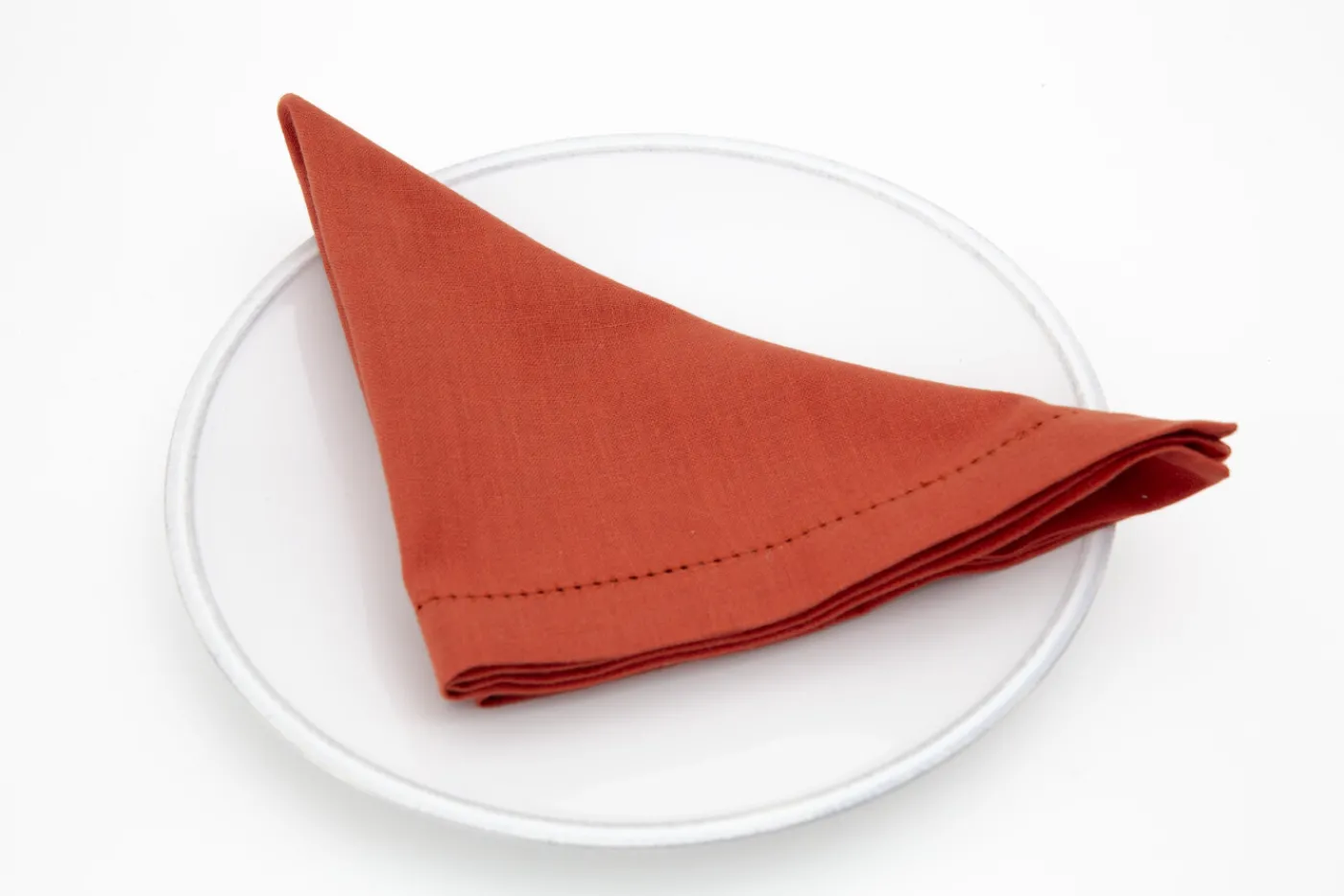 Serviettes|Textile<Flamant KATIE, serviette, autumn glaze Rouge