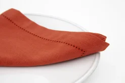 Serviettes|Textile<Flamant KATIE, serviette, autumn glaze Rouge