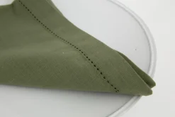 Serviettes|Textile<Flamant KATIE, serviette, bronze green Vert