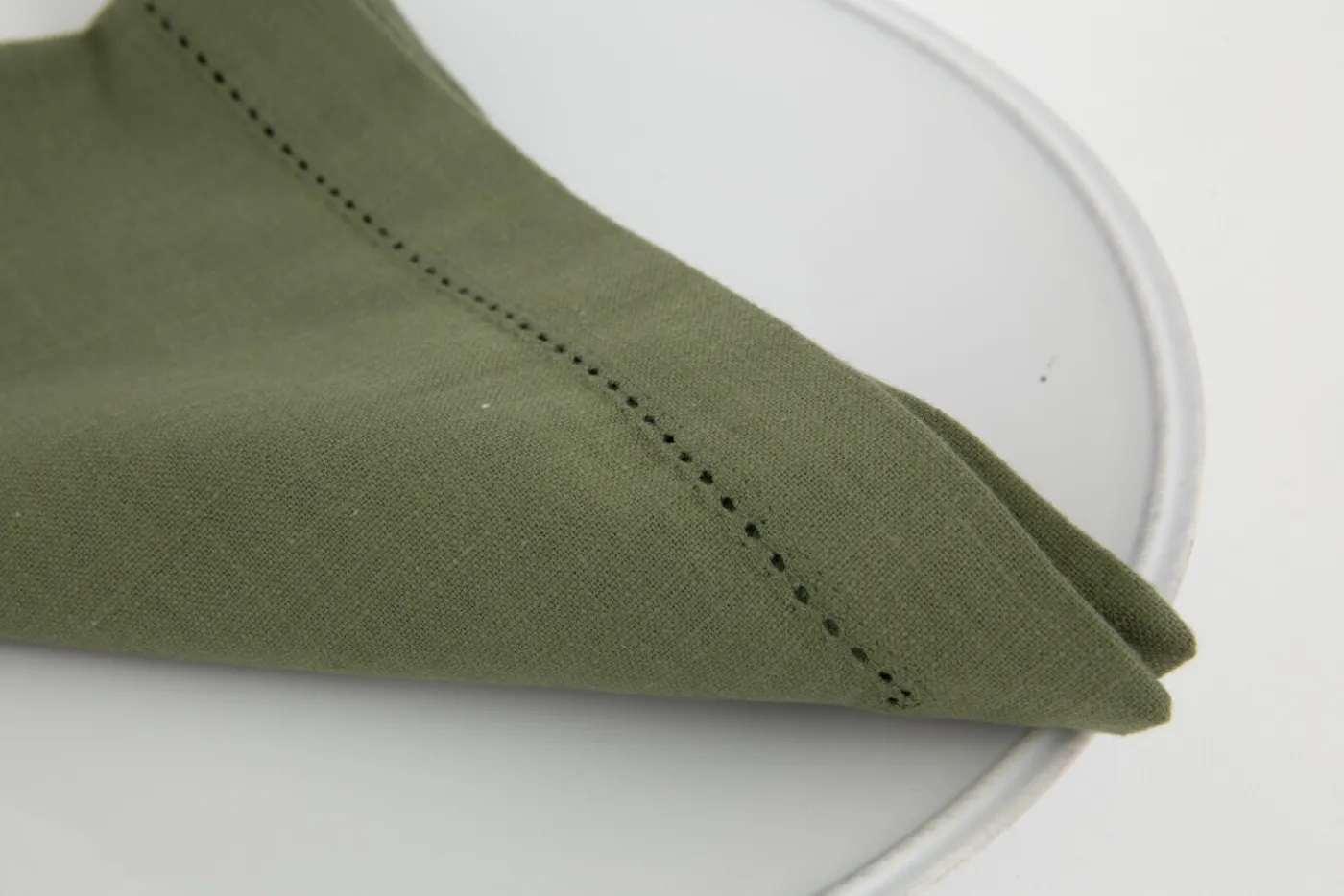 Serviettes|Textile<Flamant KATIE, serviette, bronze green Vert