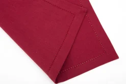 Serviettes|Textile<Flamant KATIE, serviette, garnet Rouge