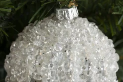 Boules De Noël|Boules De Noël<Flamant KILLOG, boule de Noël Argent