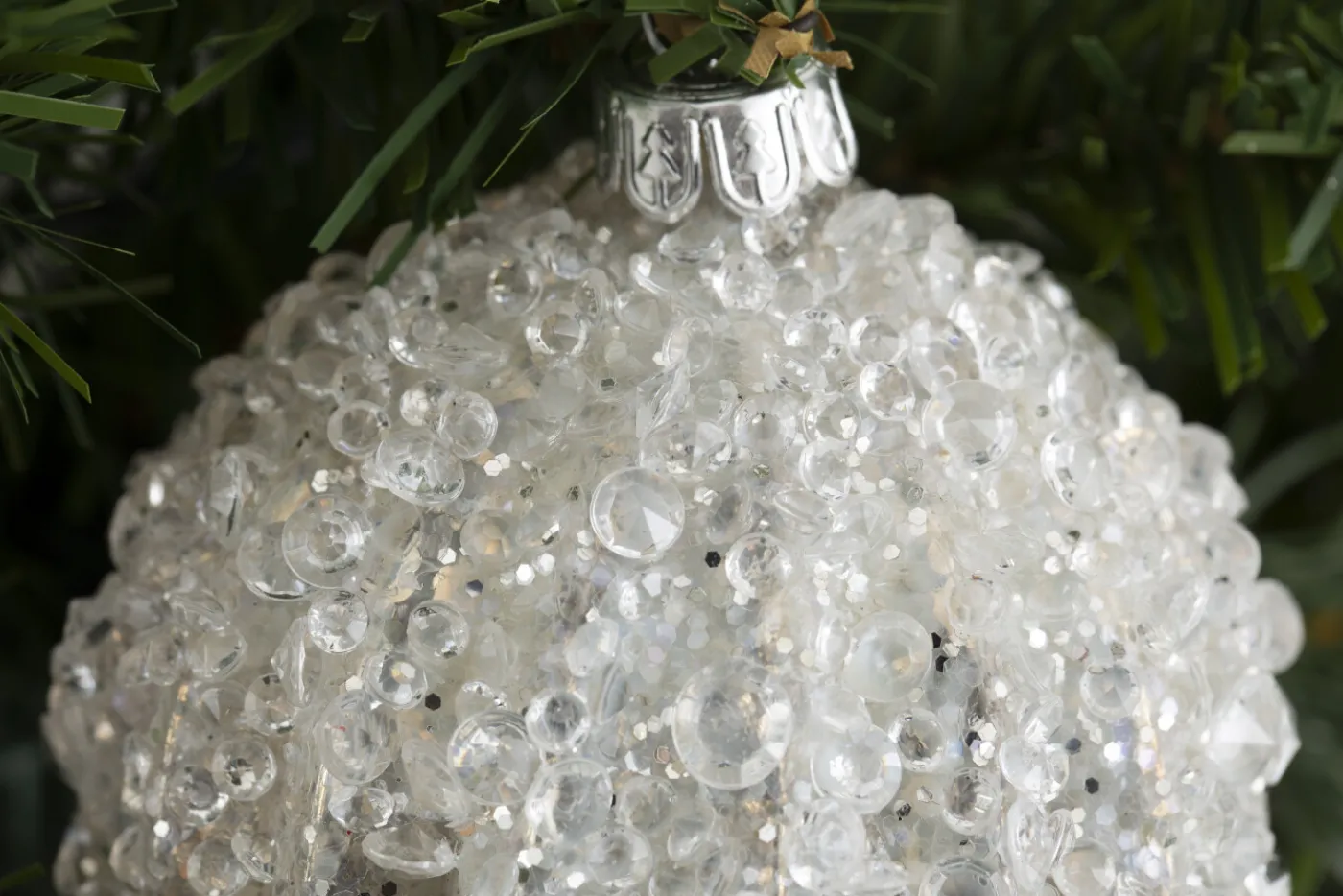 Boules De Noël|Boules De Noël<Flamant KILLOG, boule de Noël Argent