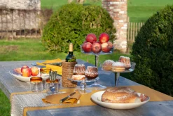 Plats|Plats<Flamant KIRA, coupe, sur pied, verre, S Transparent
