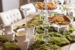 Plats|Plats<Flamant KIRA, coupe, sur pied, verre, S Transparent