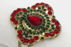 Décoration De Table|Accessoires<Flamant KIRAI, rond de serviette, perles Mixte