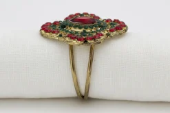Décoration De Table|Accessoires<Flamant KIRAI, rond de serviette, perles Mixte