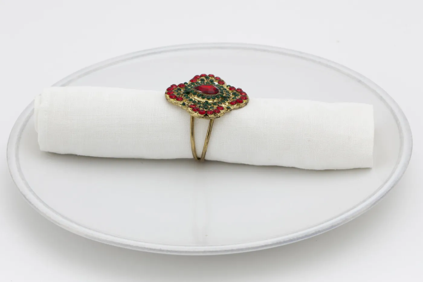 Décoration De Table|Accessoires<Flamant KIRAI, rond de serviette, perles Mixte
