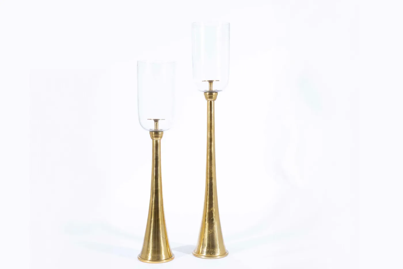 Chandeliers|Chandeliers<Flamant KLARA, bougeoir, , L Or