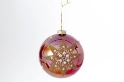 Boules De Noël|Boules De Noël<Flamant KOURIS, boule de Noël, L Rouge