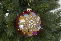 Boules De Noël|Boules De Noël<Flamant KOURIS, boule de Noël, L Rouge