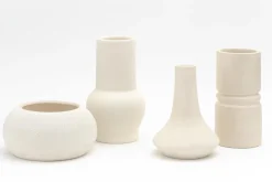 Pots Et Vases|Décoration<Flamant KYLE, vase, agrile Blanccassé