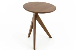 Tables D’Appoint & Consoles|Tables D’Appoint & Consoles<Flamant LACEY, bout de canapé, bois, ronde Brun