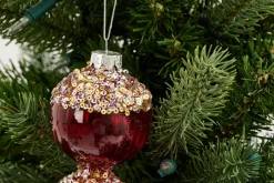 Boules De Noël|Boules De Noël<Flamant LALI, pendentif Noël Rouge