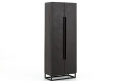 Placards|Armoires<Flamant LANA, armoire, brown foncé, 2 portes Brun