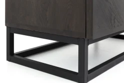 Placards|Armoires<Flamant LANA, armoire, brown foncé, 2 portes Brun