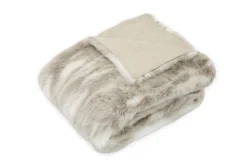 Plaids Et Couvre-Lits|Plaids Et Couvre-Lits<Flamant LARKIN, plaid, fausse fourrure Mixte
