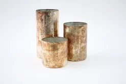 Porte Bougie, Chauffe-Plats Et Photophores|Porte Bougie, Chauffe-Plats Et Photophores<Flamant LARSEN, photophore, verre, M Argent