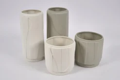 Pots Et Vases|Décoration<Flamant LAURENA, vase, céramique, latte, S Blanccassé