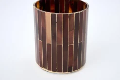Porte Bougie, Chauffe-Plats Et Photophores|Porte Bougie, Chauffe-Plats Et Photophores<Flamant LESLEY, photophore, verre, M Rouge