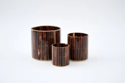 Porte Bougie, Chauffe-Plats Et Photophores|Porte Bougie, Chauffe-Plats Et Photophores<Flamant LESLEY, photophore, verre, M Rouge