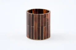 Porte Bougie, Chauffe-Plats Et Photophores|Porte Bougie, Chauffe-Plats Et Photophores<Flamant LESLEY, photophore, verre, S Rouge
