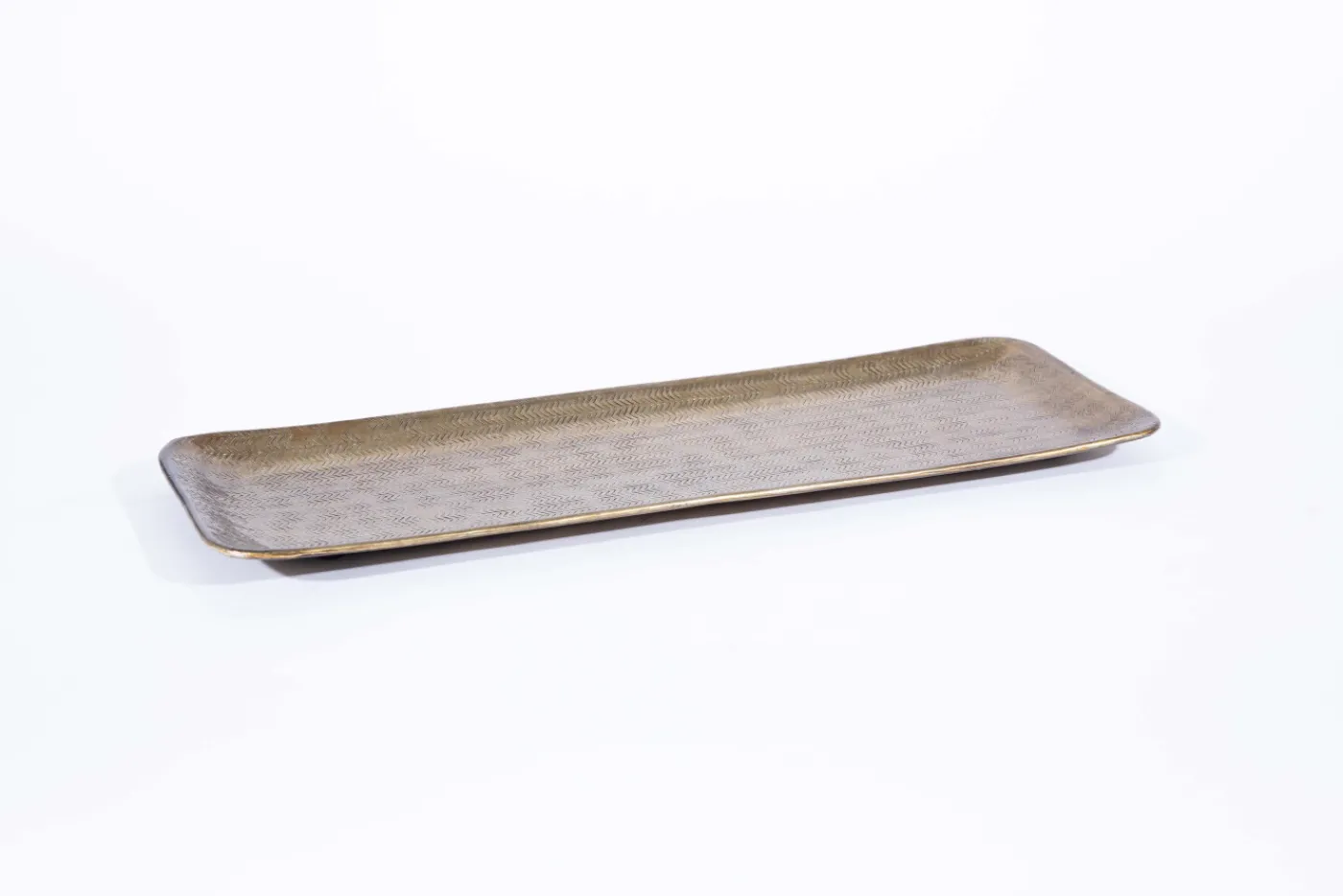 Accessoires|Plateaux<Flamant LEX, plateau, métal, L Argent