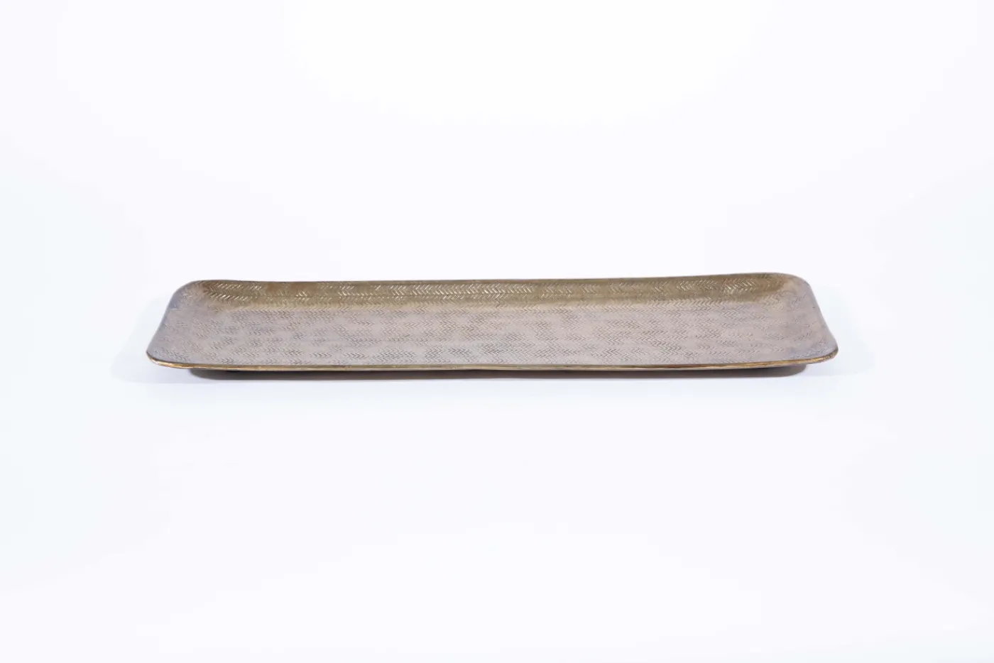 Accessoires|Plateaux<Flamant LEX, plateau, métal, L Argent
