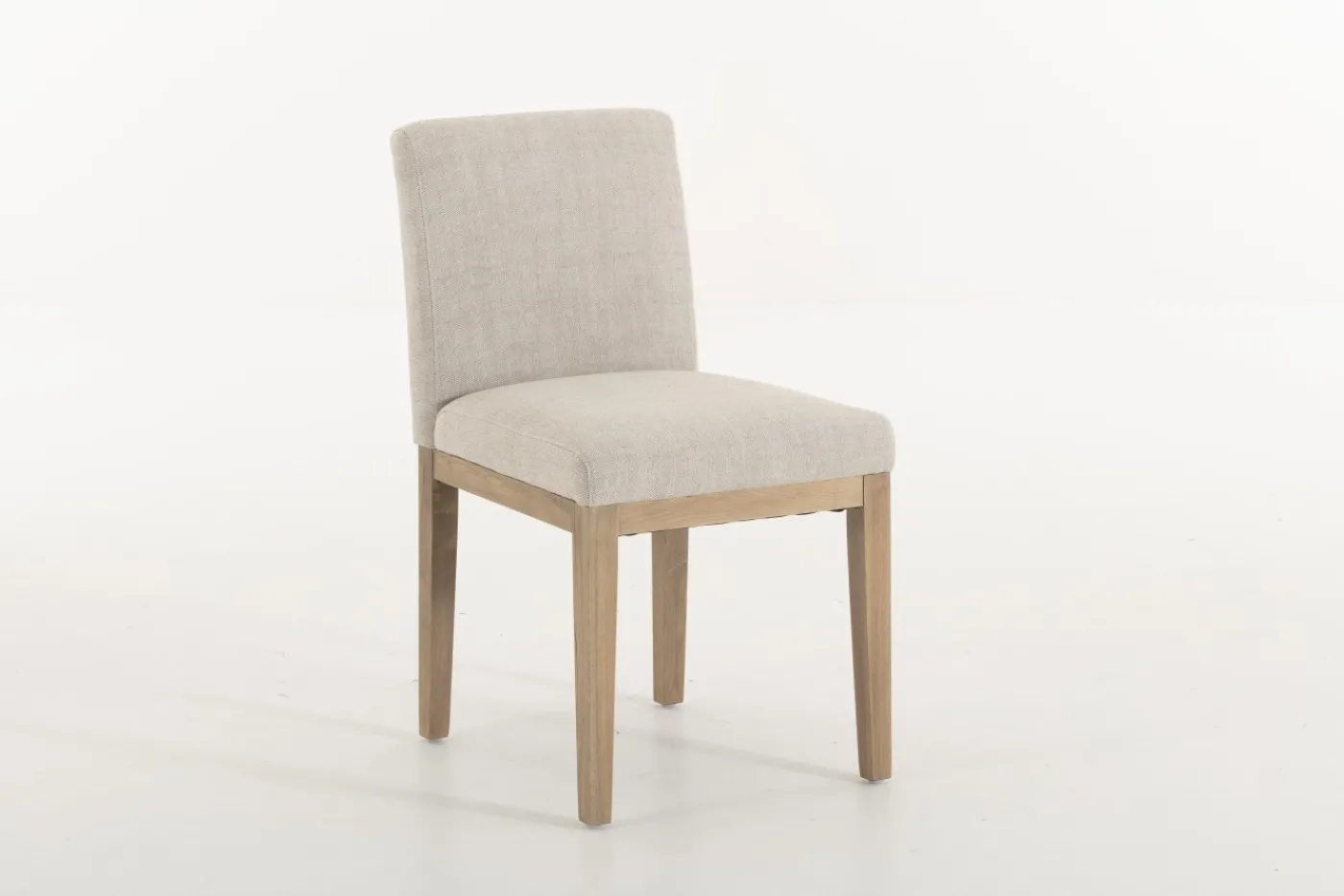 Chaises|Chaises<Flamant LEXY, chaise, lin naturel Blanccassé