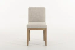 Chaises|Chaises<Flamant LEXY, chaise, lin naturel Blanccassé