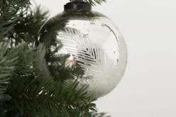 Boules De Noël|Boules De Noël<Flamant LEYTON, boule de Noël, L Argent