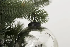 Boules De Noël|Boules De Noël<Flamant LEYTON, boule de Noël, L Argent