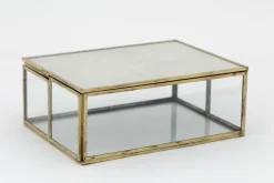 Paniers|Décoration<Flamant LIMOGES, boîte à bijoux, L Transparent