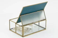 Paniers|Décoration<Flamant LIMOGES, boîte à bijoux, L Transparent