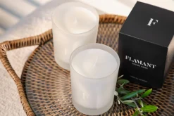 Bougies Parfumées & Parfums D’Ambiance|Bougies Parfumées Et Parfums D’Ambiance<Flamant LIN, bougie parfumée, fleur d'oranger Blanc
