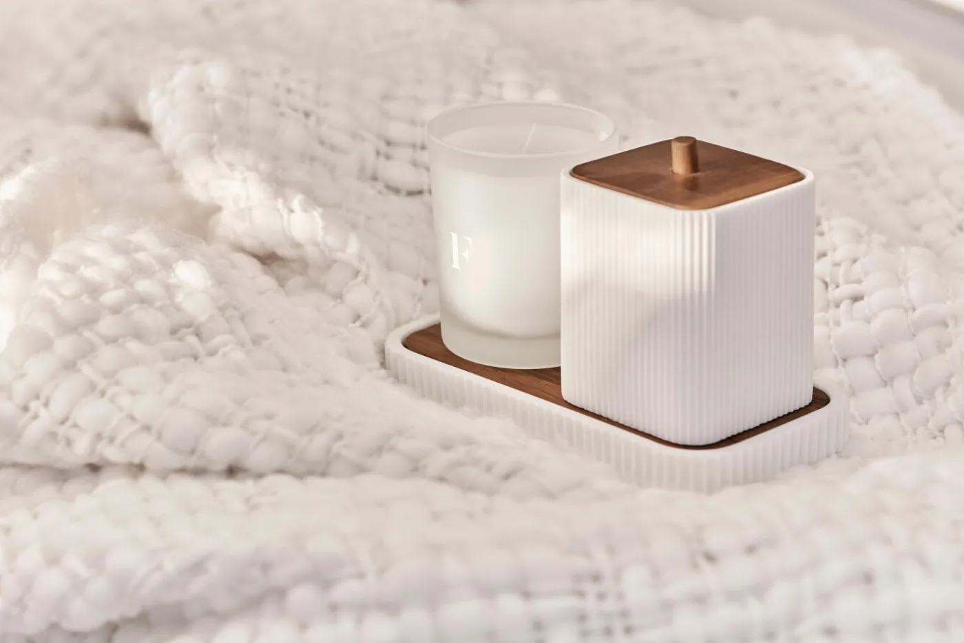 Bougies Parfumées & Parfums D’Ambiance|Bougies Parfumées Et Parfums D’Ambiance<Flamant LIN, bougie parfumée, fleurs hes Blanc