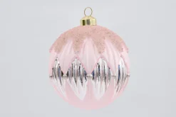 Boules De Noël|Boules De Noël<Flamant LINDEN, boule de Noël Rose